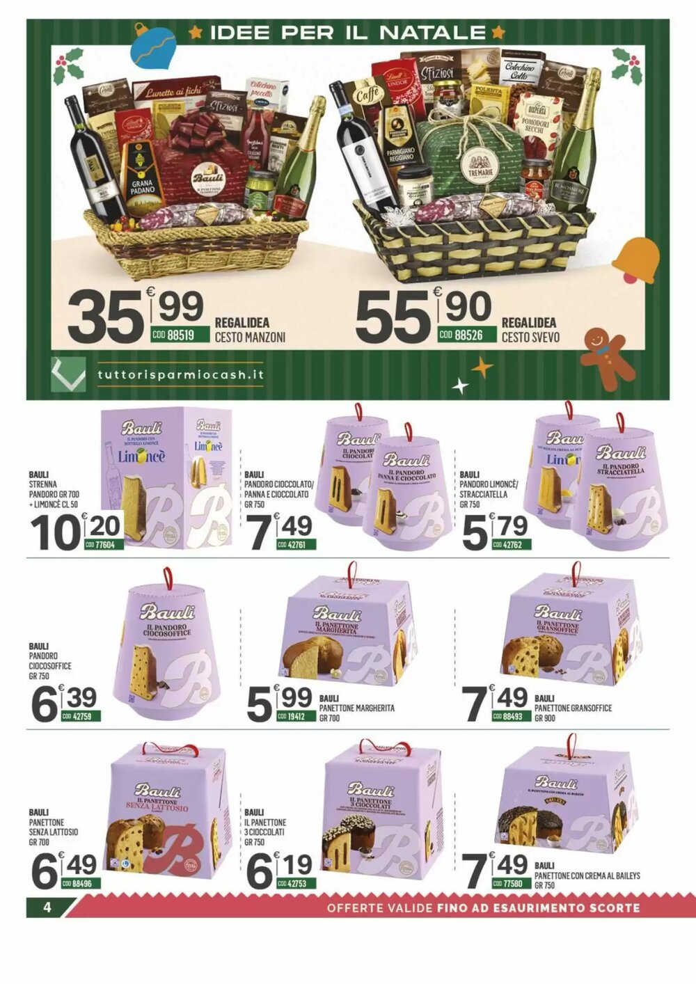 Volantino promozionale Tutto Risparmio Cash&Carry  valide dal 01/12/2025 - Pagina 4.