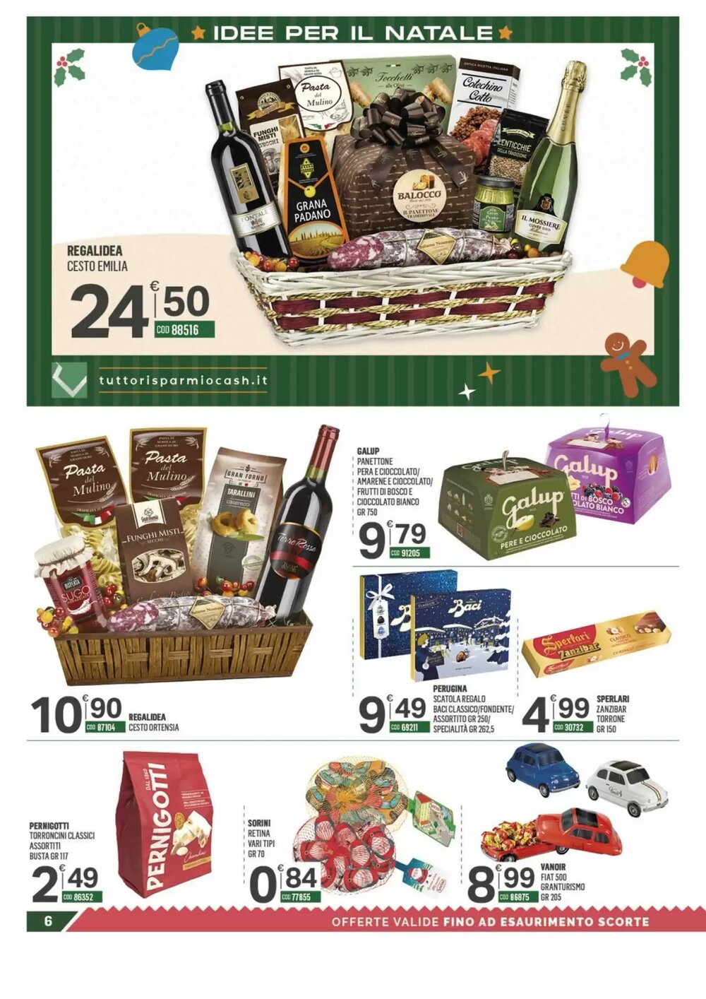 Volantino promozionale Tutto Risparmio Cash&Carry  valide dal 01/12/2025 - Pagina 6.