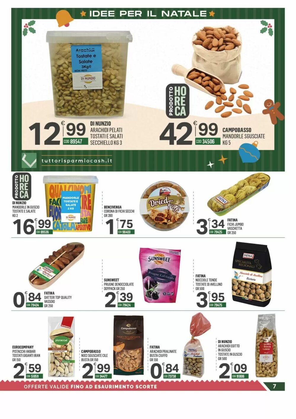 Volantino promozionale Tutto Risparmio Cash&Carry  valide dal 01/12/2025 - Pagina 7.
