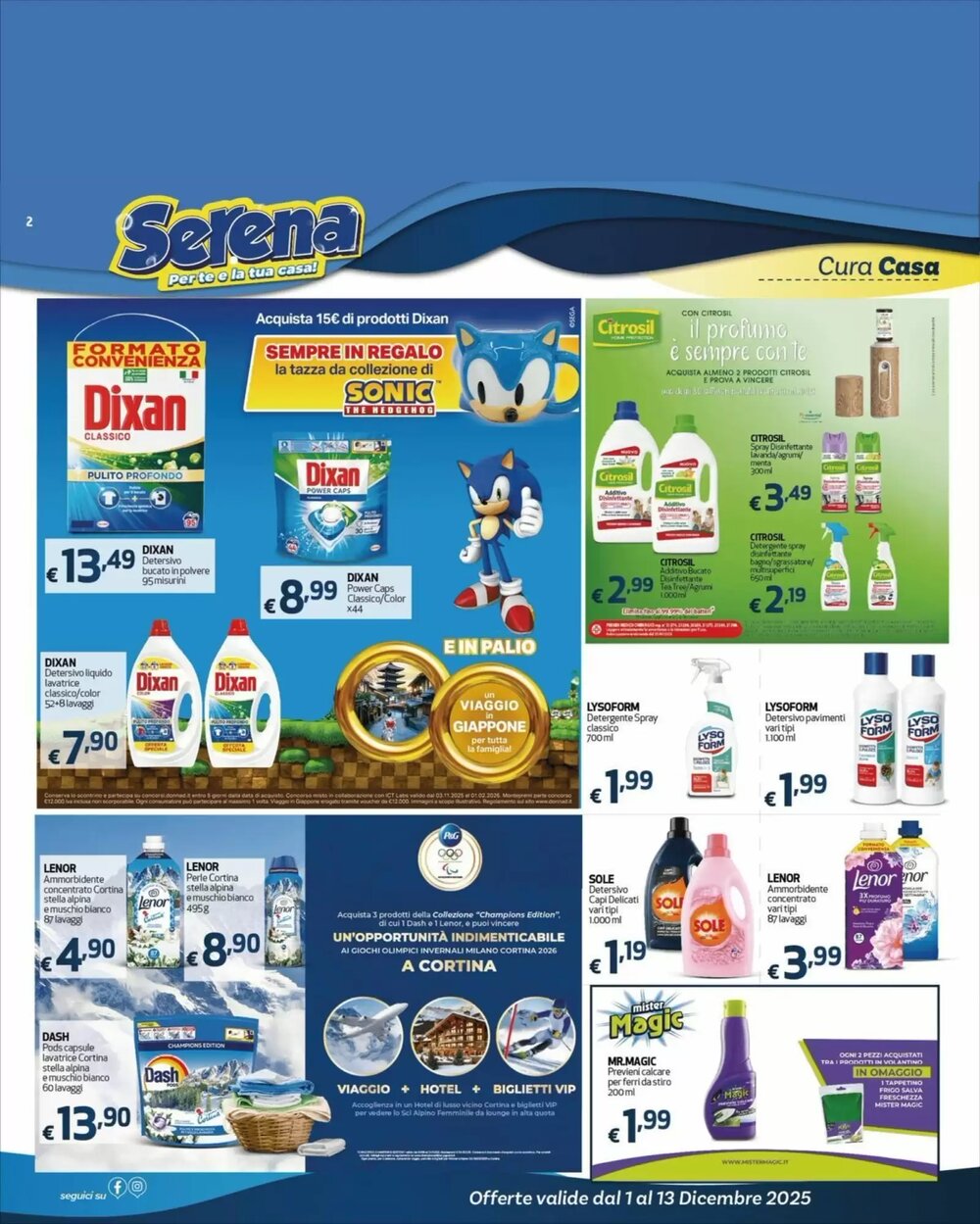 Volantino promozionale Serena Detersivi  valide dal 01/12/2025 - Pagina 2.