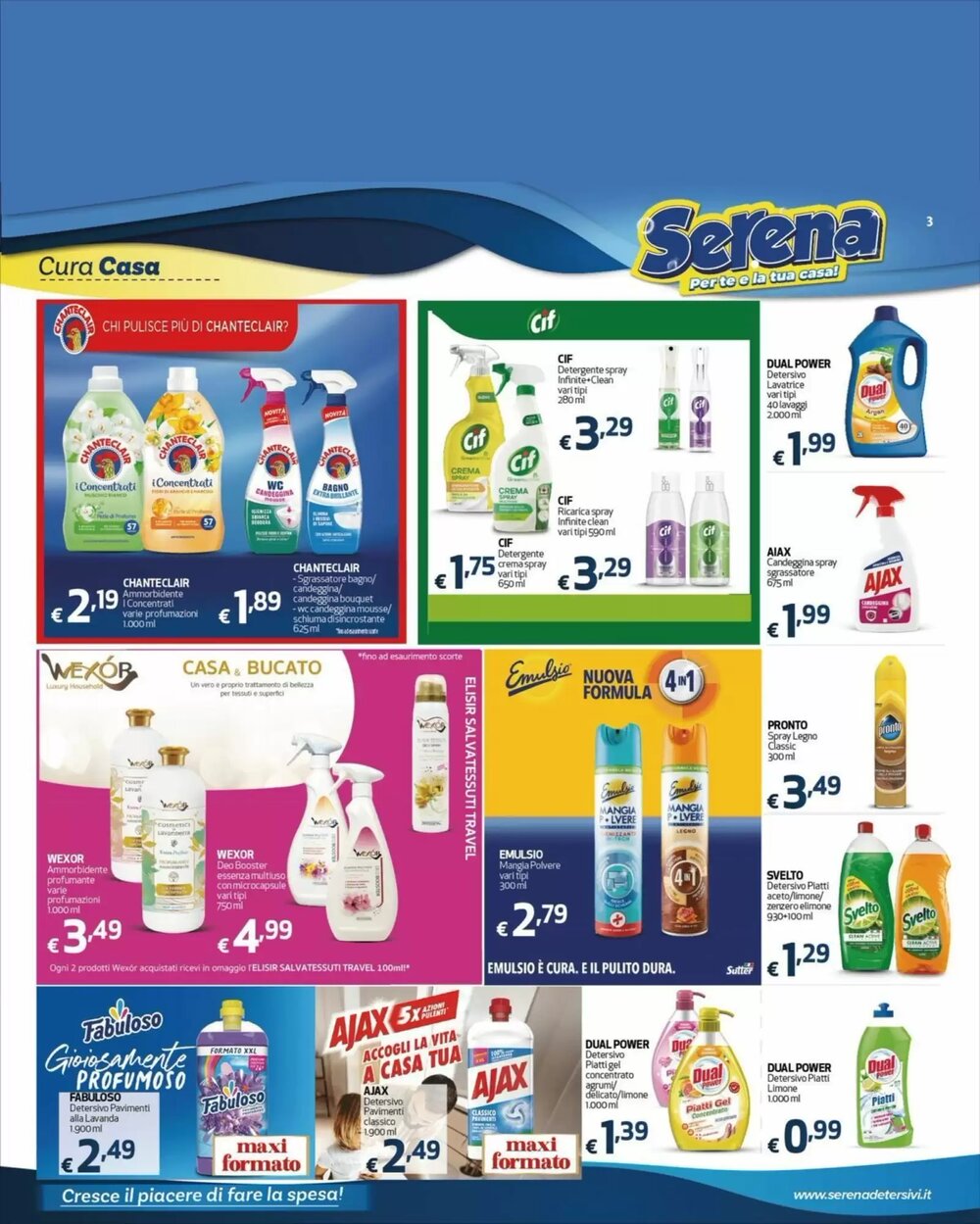 Volantino promozionale Serena Detersivi  valide dal 01/12/2025 - Pagina 3.