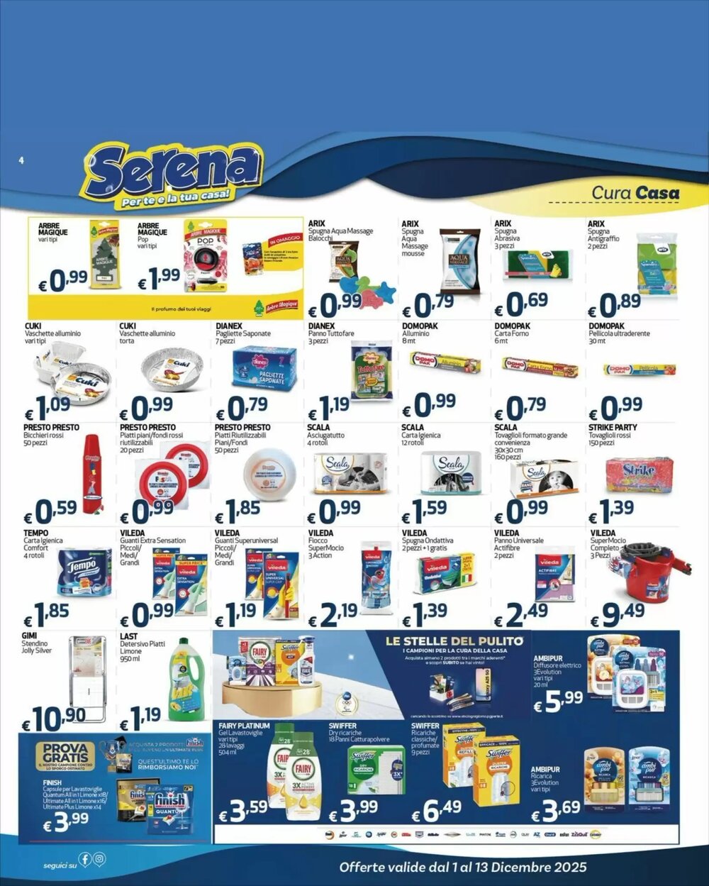 Volantino promozionale Serena Detersivi  valide dal 01/12/2025 - Pagina 4.