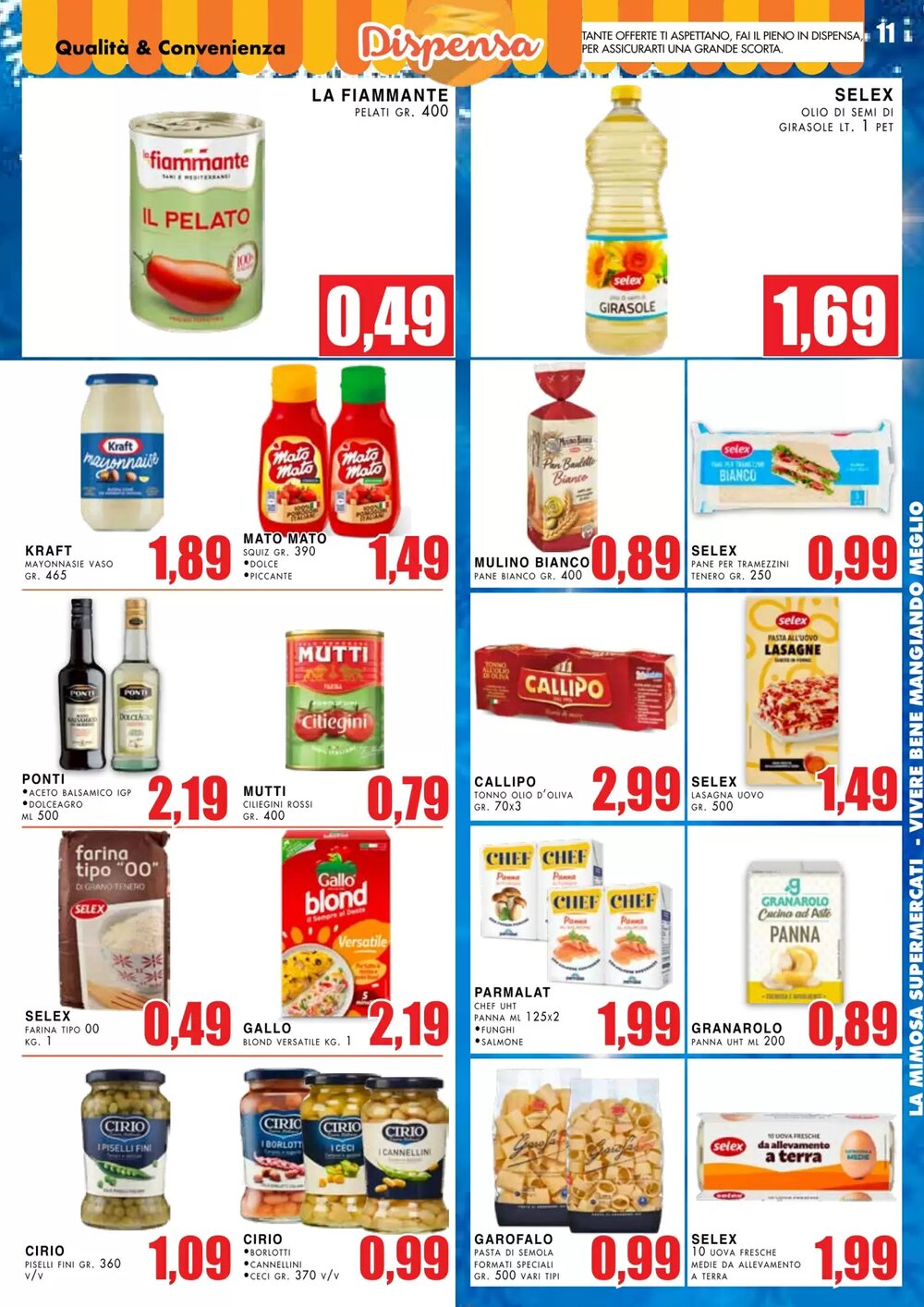 Volantino promozionale La Mimosa Supermercati  valide dal 01/12/2025 - Pagina 11.