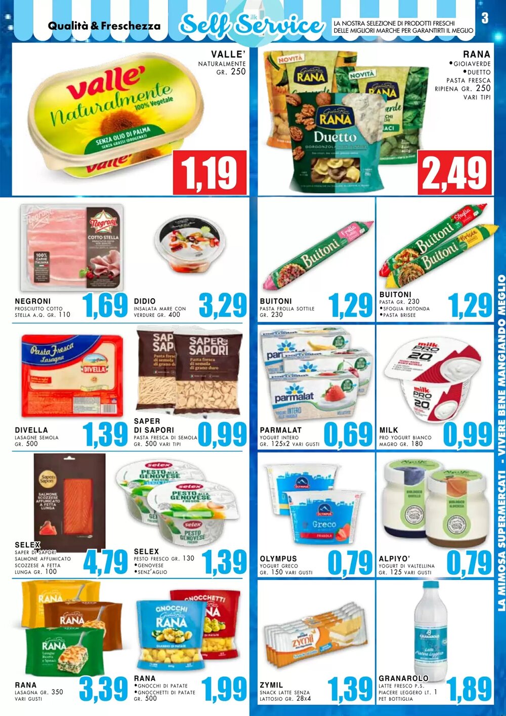 Volantino promozionale La Mimosa Supermercati  valide dal 01/12/2025 - Pagina 3.
