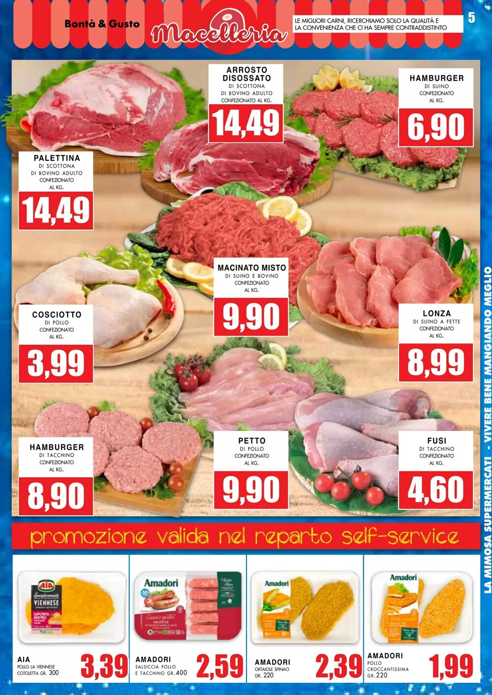 Volantino promozionale La Mimosa Supermercati  valide dal 01/12/2025 - Pagina 5.