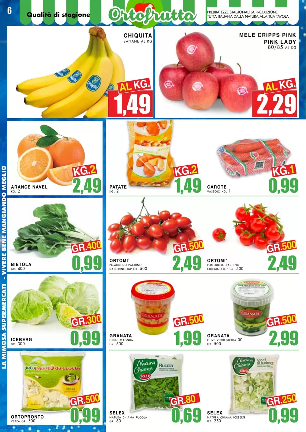 Volantino promozionale La Mimosa Supermercati  valide dal 01/12/2025 - Pagina 6.
