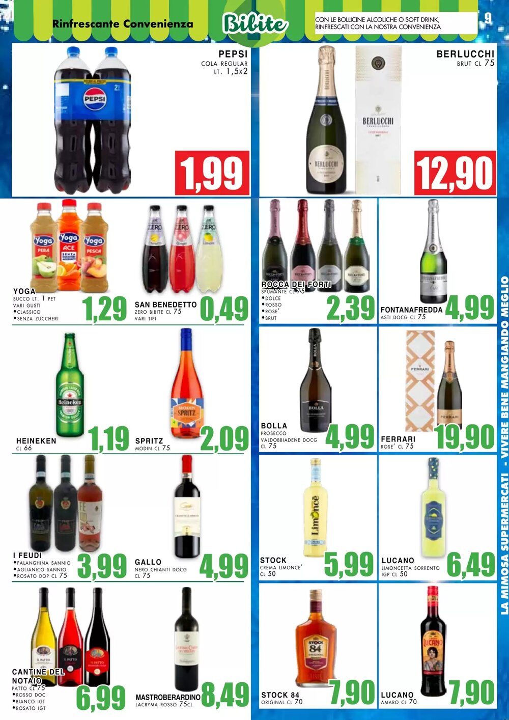 Volantino promozionale La Mimosa Supermercati  valide dal 01/12/2025 - Pagina 9.