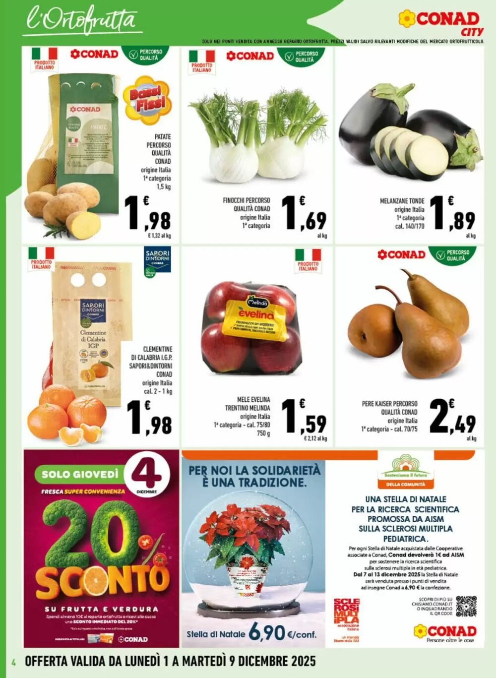 Volantino promozionale Conad City  valide dal 01/12/2025 - Pagina 4.