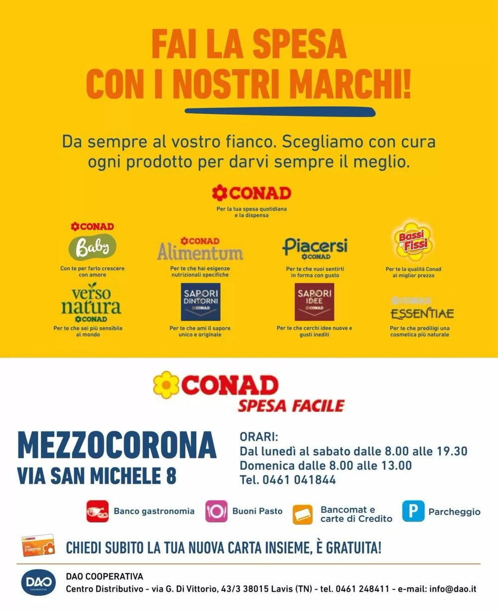 Volantino promozionale Spesa Facile Conad  valide dal 01/12/2025 - Pagina 12.
