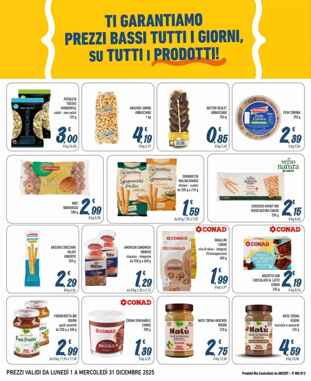 Volantino promozionale Spesa Facile Conad  valide dal 01/12/2025 - Pagina 8.