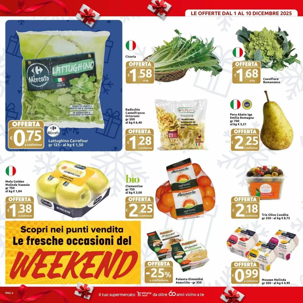 Volantino promozionale Carrefour Market  valide dal 01/12/2025 - Pagina 2.