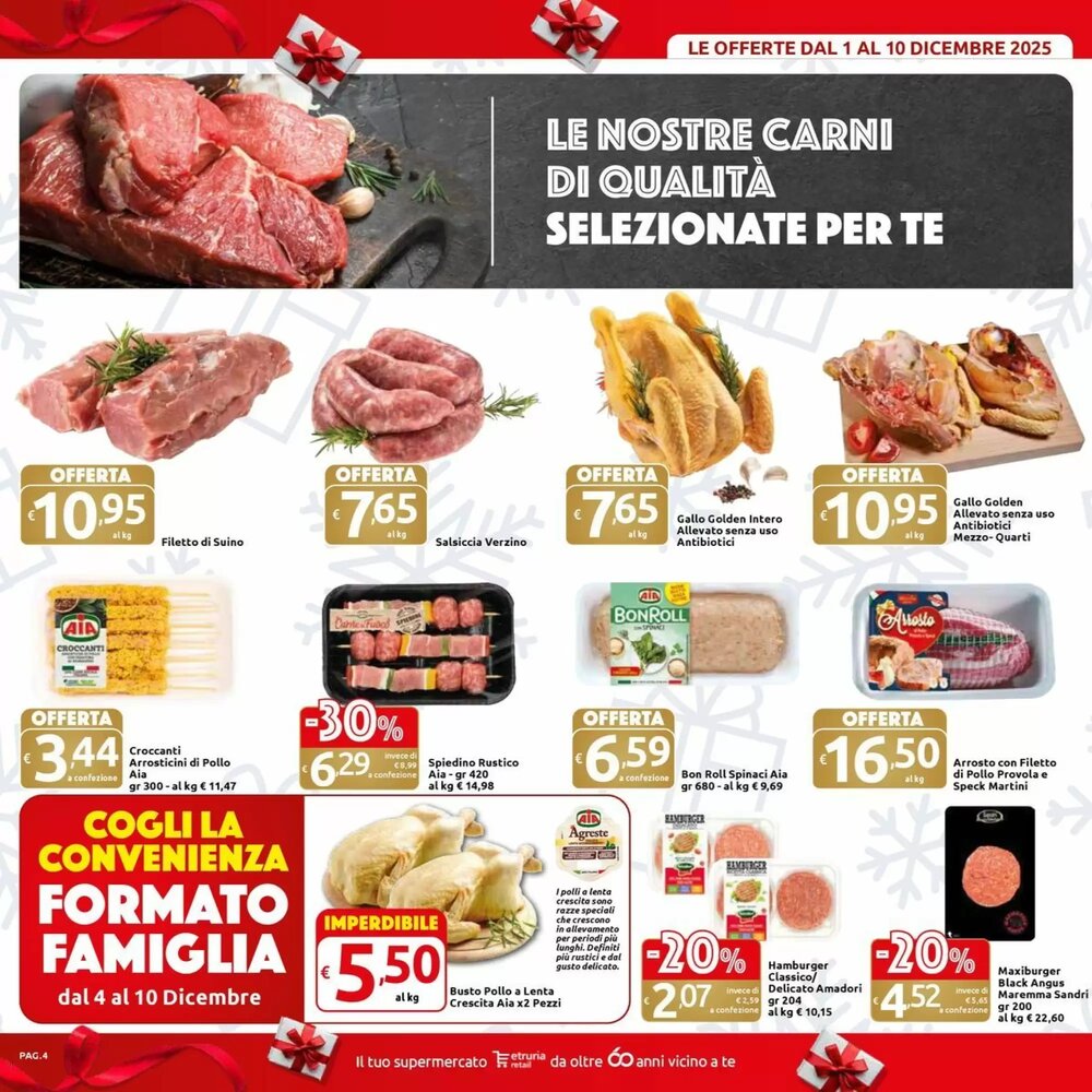 Volantino promozionale Carrefour Market  valide dal 01/12/2025 - Pagina 4.