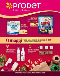 Volantino promozionale Prodet valide dal 01/12/2025
