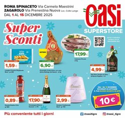 Volantino promozionale Oasi valide dal 01/12/2025