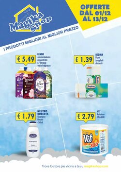 Volantino promozionale Magika Shop valide dal 01/12/2025