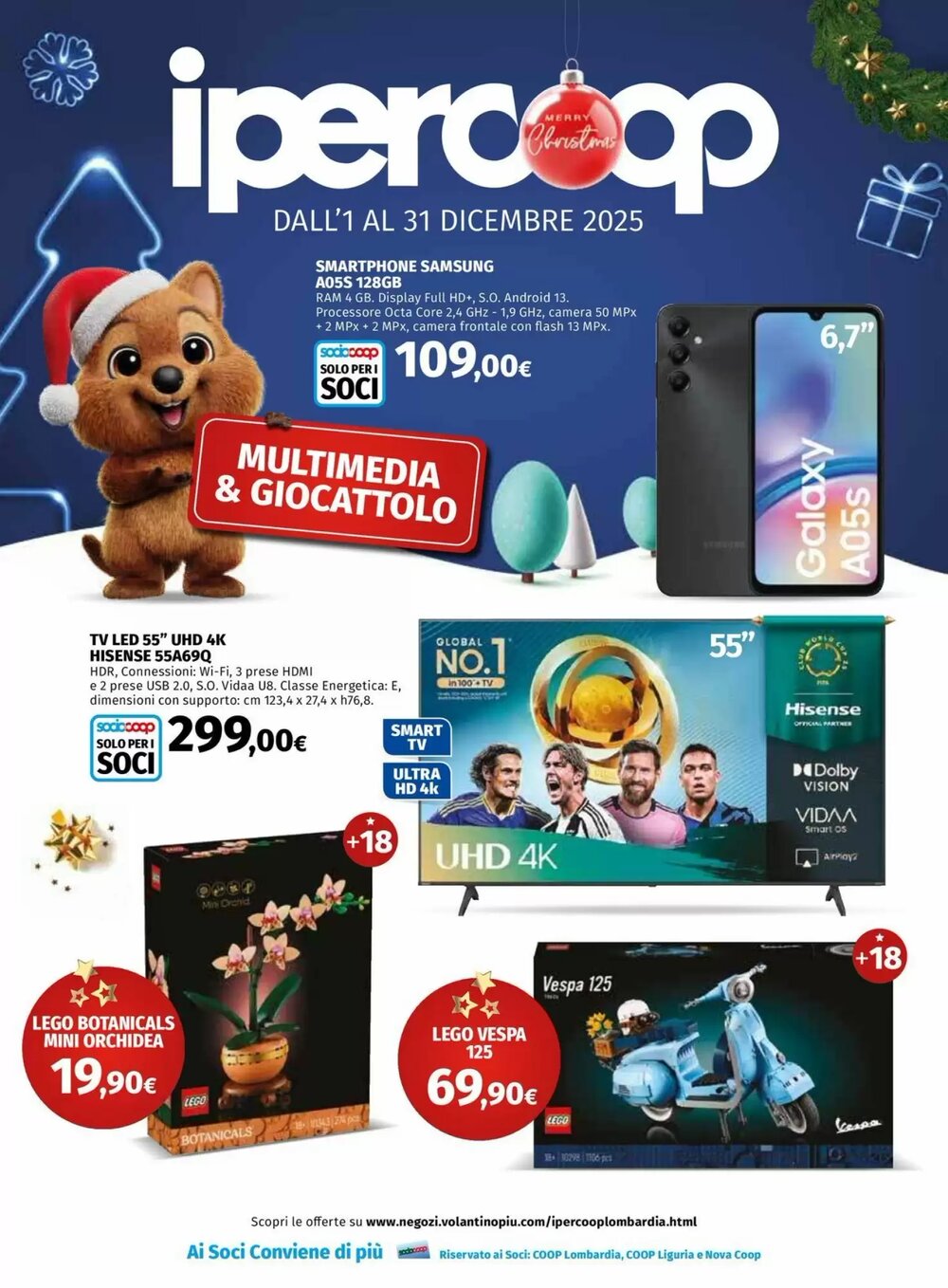 Volantino promozionale Ipercoop  valide dal 01/12/2025 - Pagina 1.