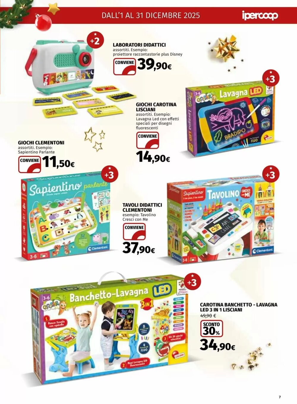 Volantino promozionale Ipercoop  valide dal 01/12/2025 - Pagina 7.