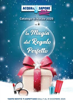 Volantino promozionale Acqua & Sapone valide dal 01/12/2025