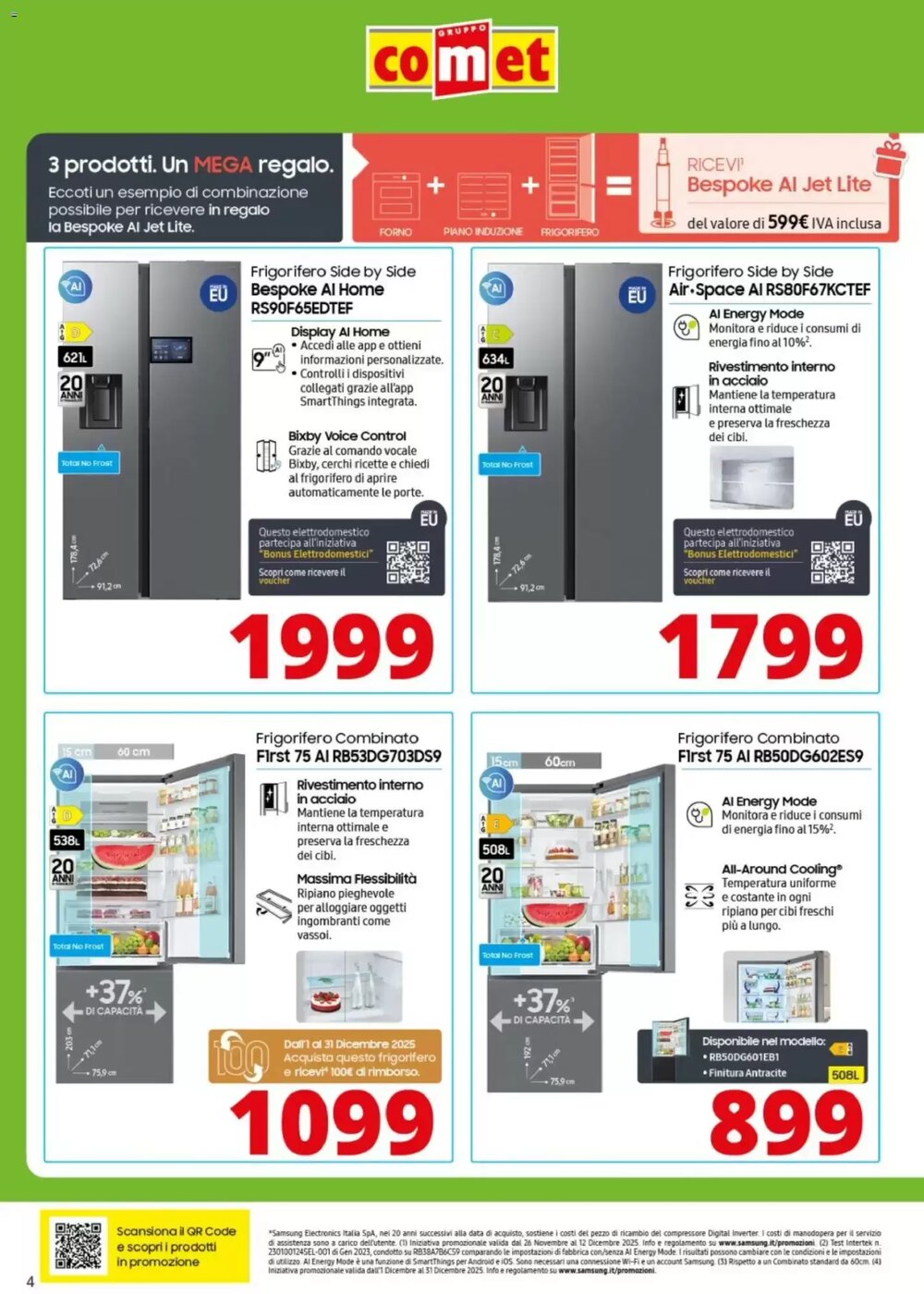 Volantino promozionale Comet  valide dal 02/12/2025 - Pagina 4.