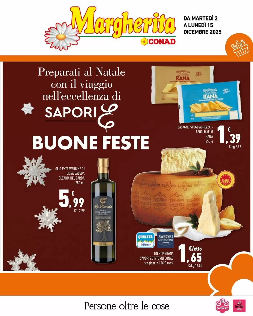 Volantino promozionale Conad Margherita  valide dal 02/12/2025 - Pagina 1.