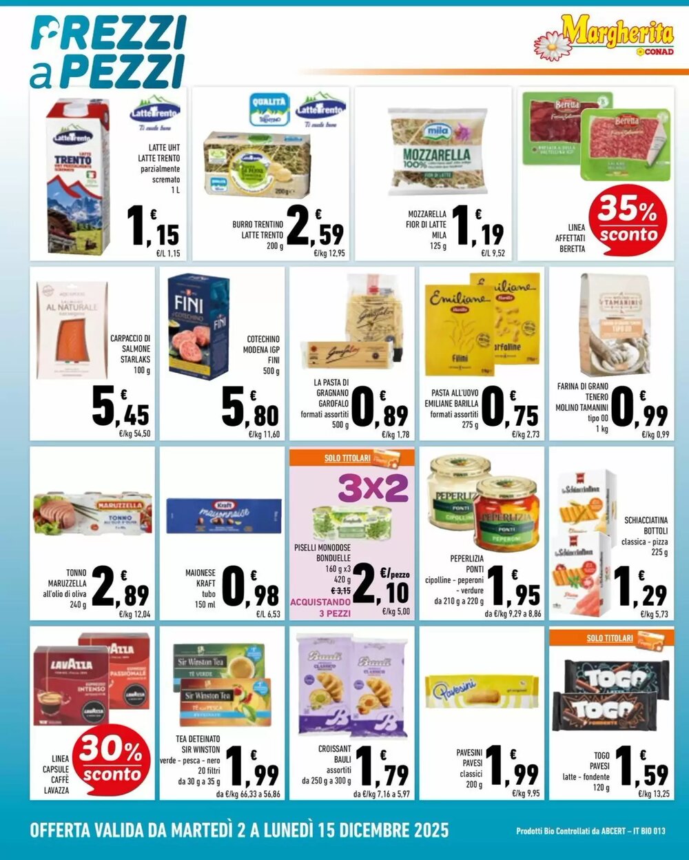 Volantino promozionale Conad Margherita  valide dal 02/12/2025 - Pagina 6.