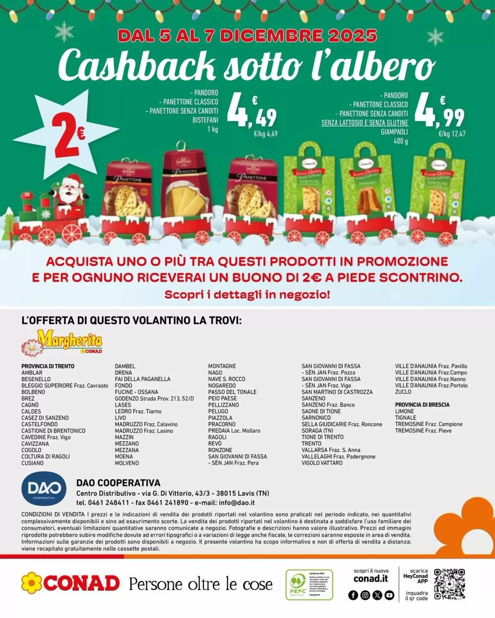 Volantino promozionale Conad Margherita  valide dal 02/12/2025 - Pagina 8.