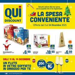 Volantino promozionale Qui Discount valide dal 02/12/2025