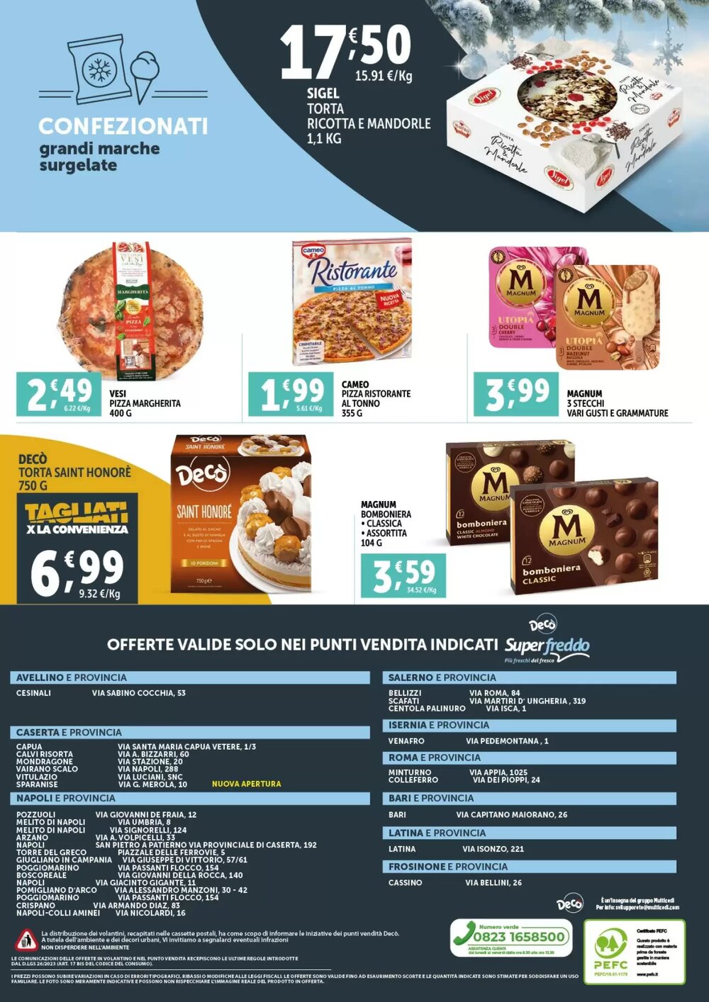 Volantino promozionale Deco Superfreddo  valide dal 02/12/2025 - Pagina 8.