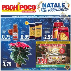 Volantino promozionale Paghi Poco  valide dal 02/12/2025