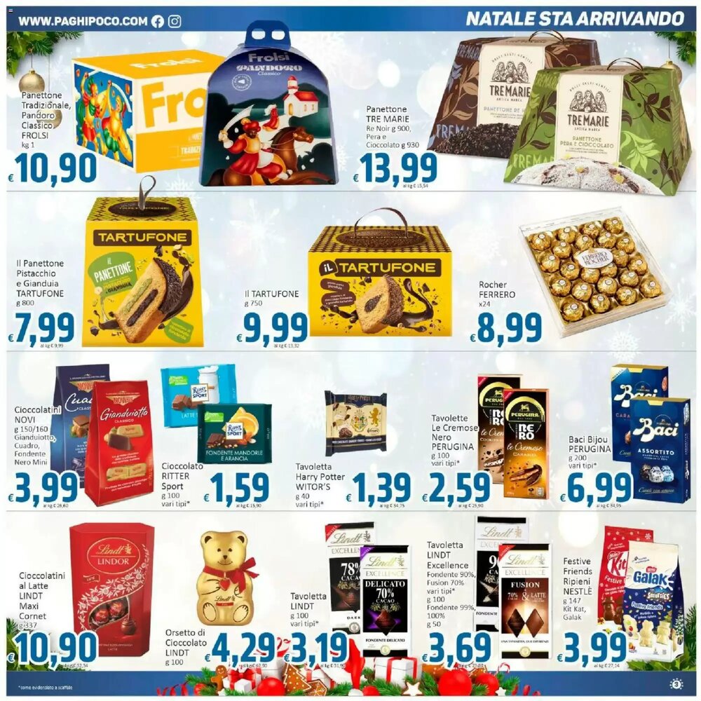 Volantino promozionale Paghi Poco  valide dal 02/12/2025 - Pagina 3.