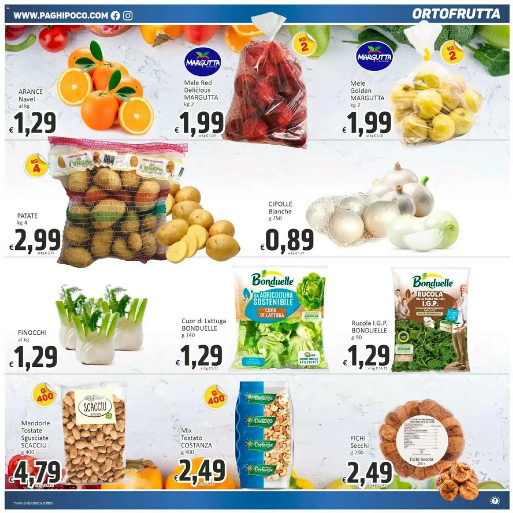 Volantino promozionale Paghi Poco  valide dal 02/12/2025 - Pagina 7.