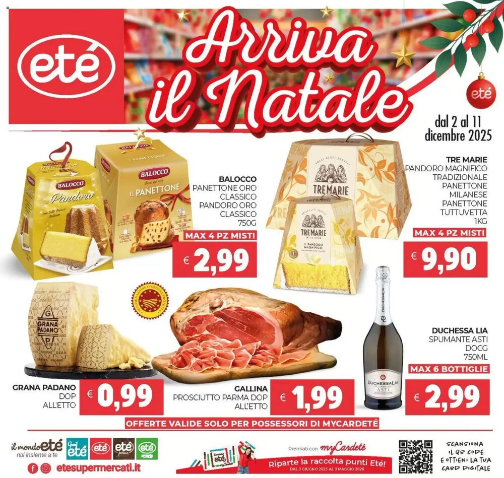 Volantino promozionale Eté valide dal 02/12/2025 - Pagina 1.