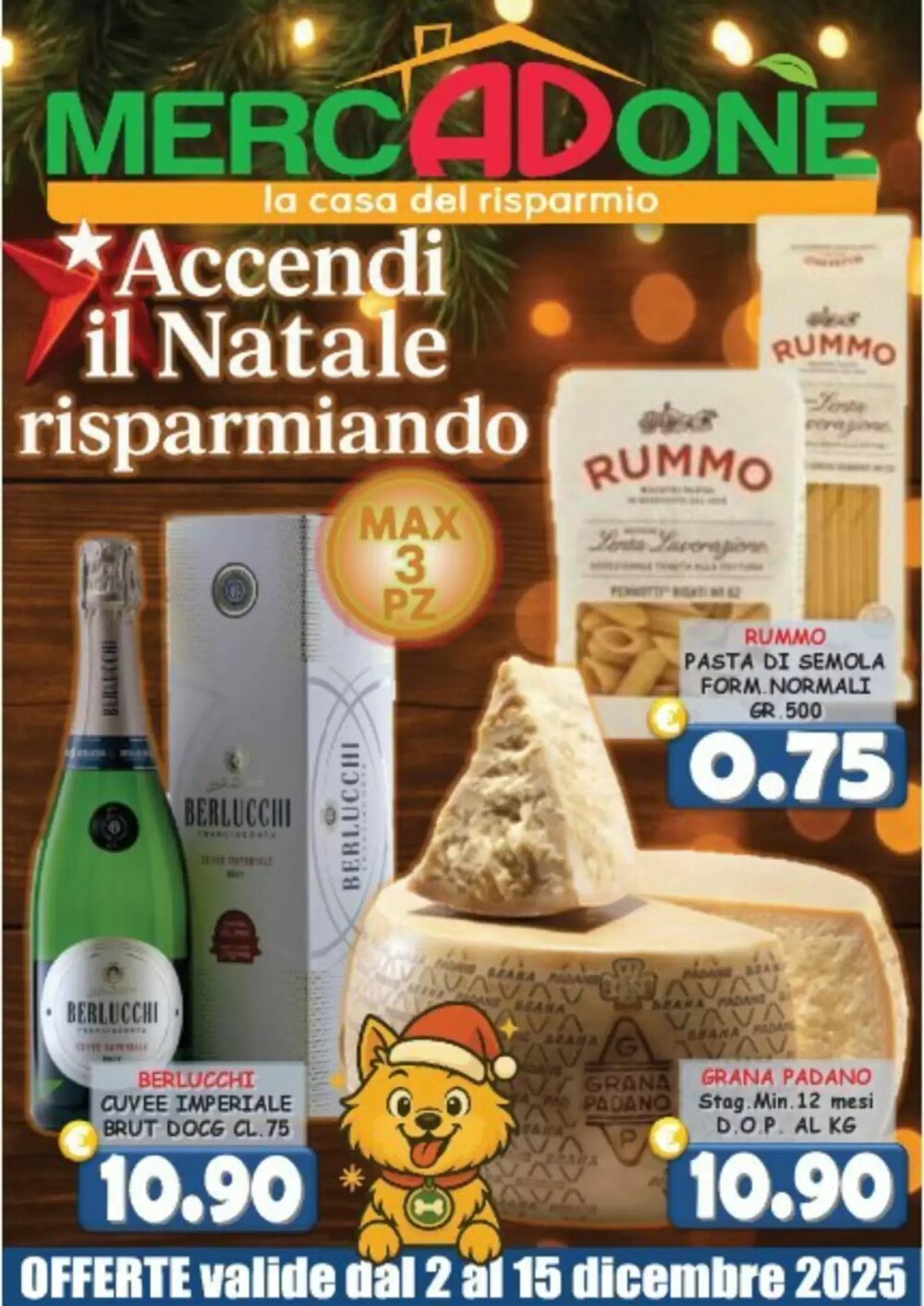 Volantino promozionale MercADone  valide dal 02/12/2025 - Pagina 1.