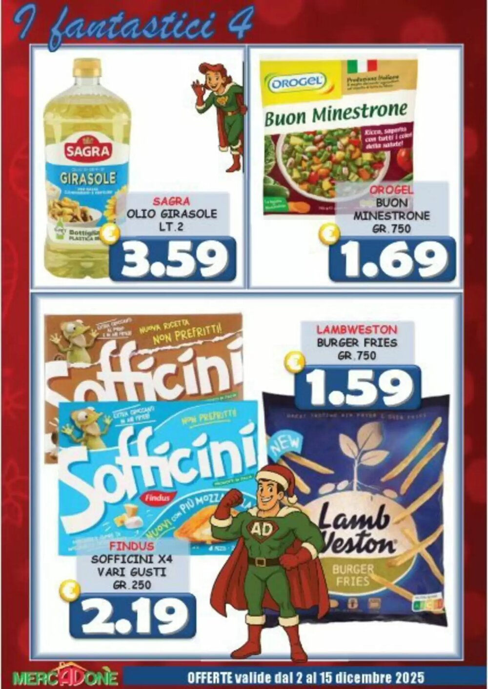 Volantino promozionale MercADone  valide dal 02/12/2025 - Pagina 4.