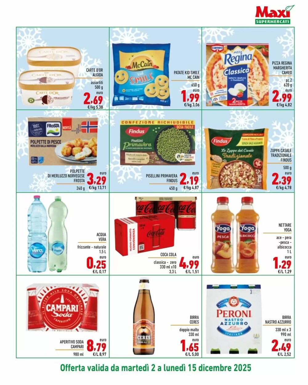 Volantino promozionale Maxi Supermercati  valide dal 02/12/2025 - Pagina 13.