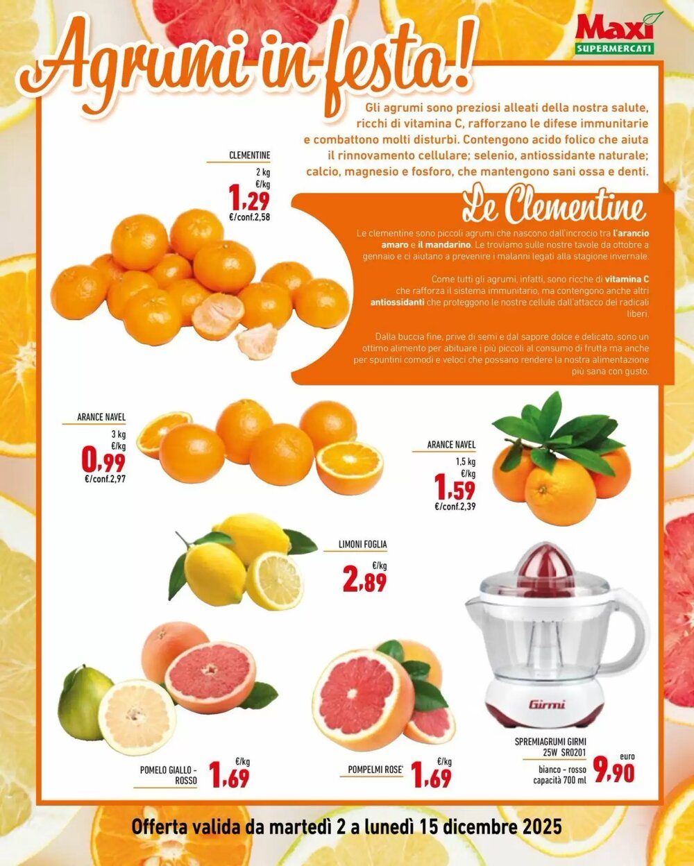 Volantino promozionale Maxi Supermercati  valide dal 02/12/2025 - Pagina 3.