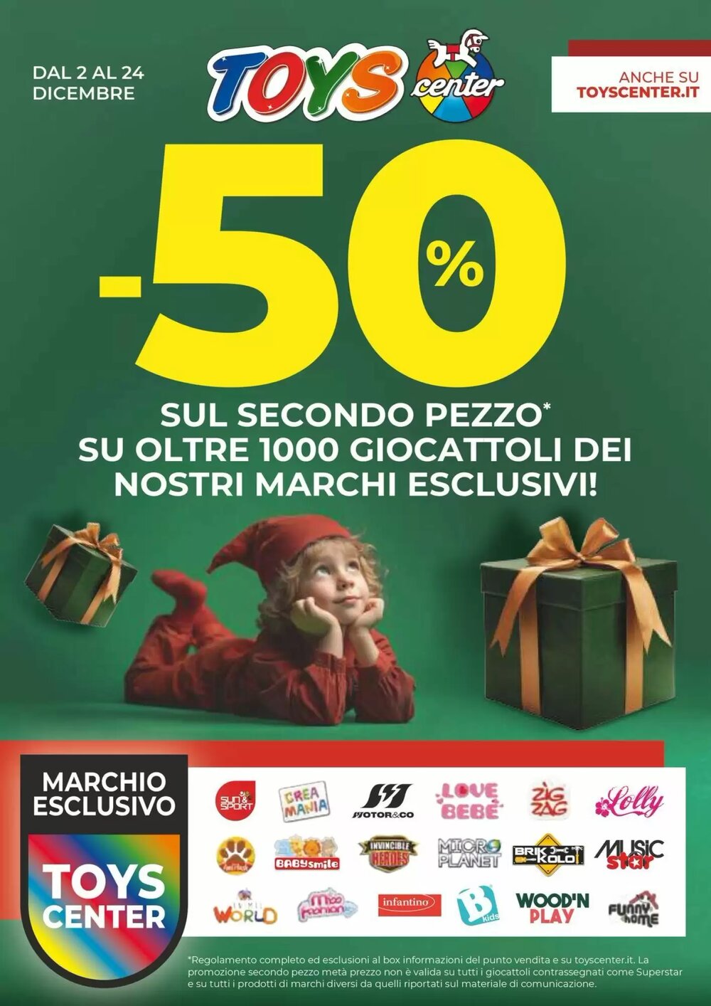 Volantino promozionale Toys Center  valide dal 02/12/2025 - Pagina 1.
