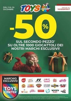 Volantino promozionale Toys Center valide dal 02/12/2025
