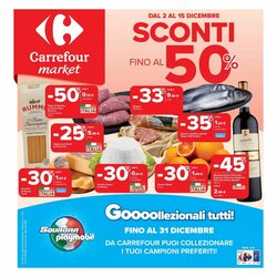 Volantino promozionale Carrefour Market valide dal 02/12/2025