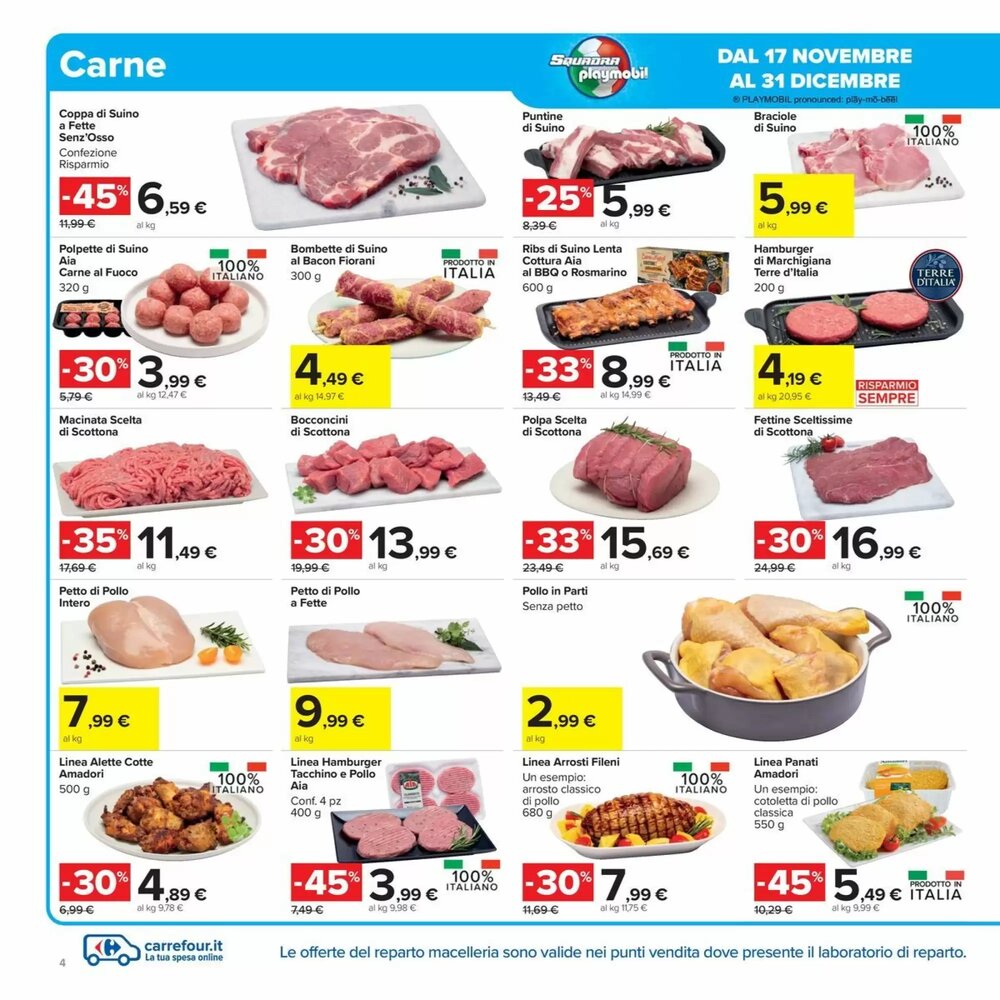 Volantino promozionale Carrefour Market  valide dal 02/12/2025 - Pagina 4.