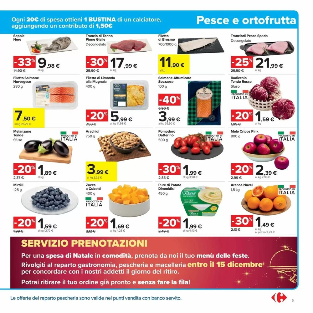 Volantino promozionale Carrefour Market  valide dal 02/12/2025 - Pagina 5.
