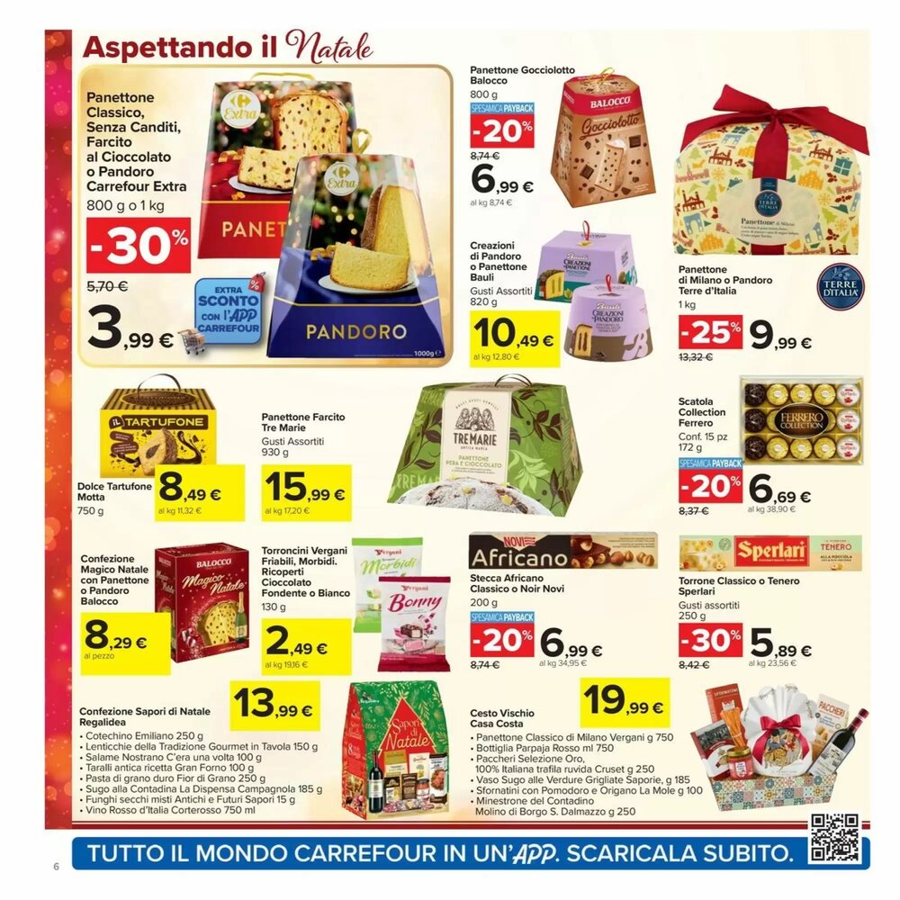 Volantino promozionale Carrefour Market  valide dal 02/12/2025 - Pagina 6.