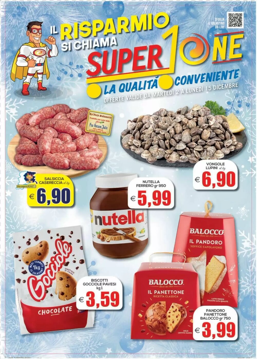 Volantino promozionale SuperOne  valide dal 02/12/2025 - Pagina 1.