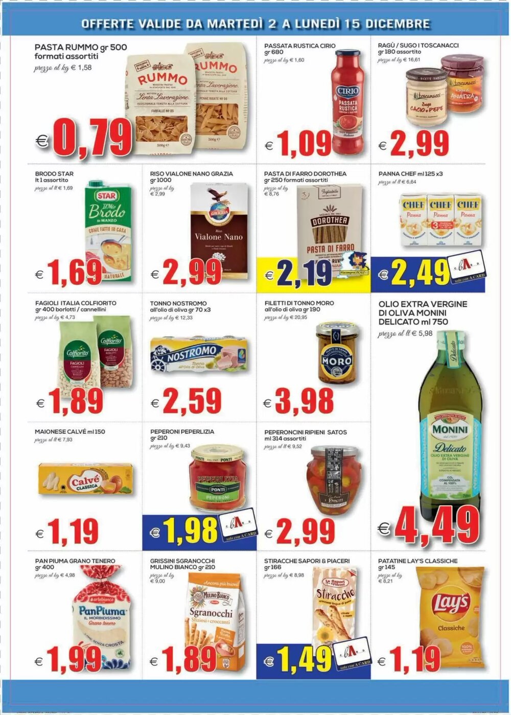 Volantino promozionale SuperOne  valide dal 02/12/2025 - Pagina 9.