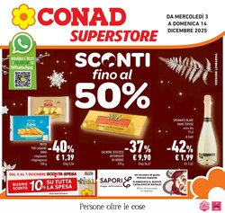 Volantino promozionale Conad Superstore valide dal 02/12/2025