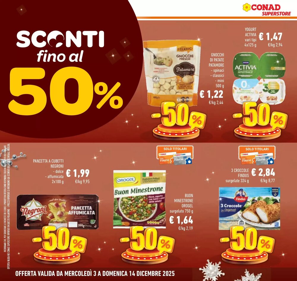 Volantino promozionale Conad Superstore  valide dal 02/12/2025 - Pagina 4.