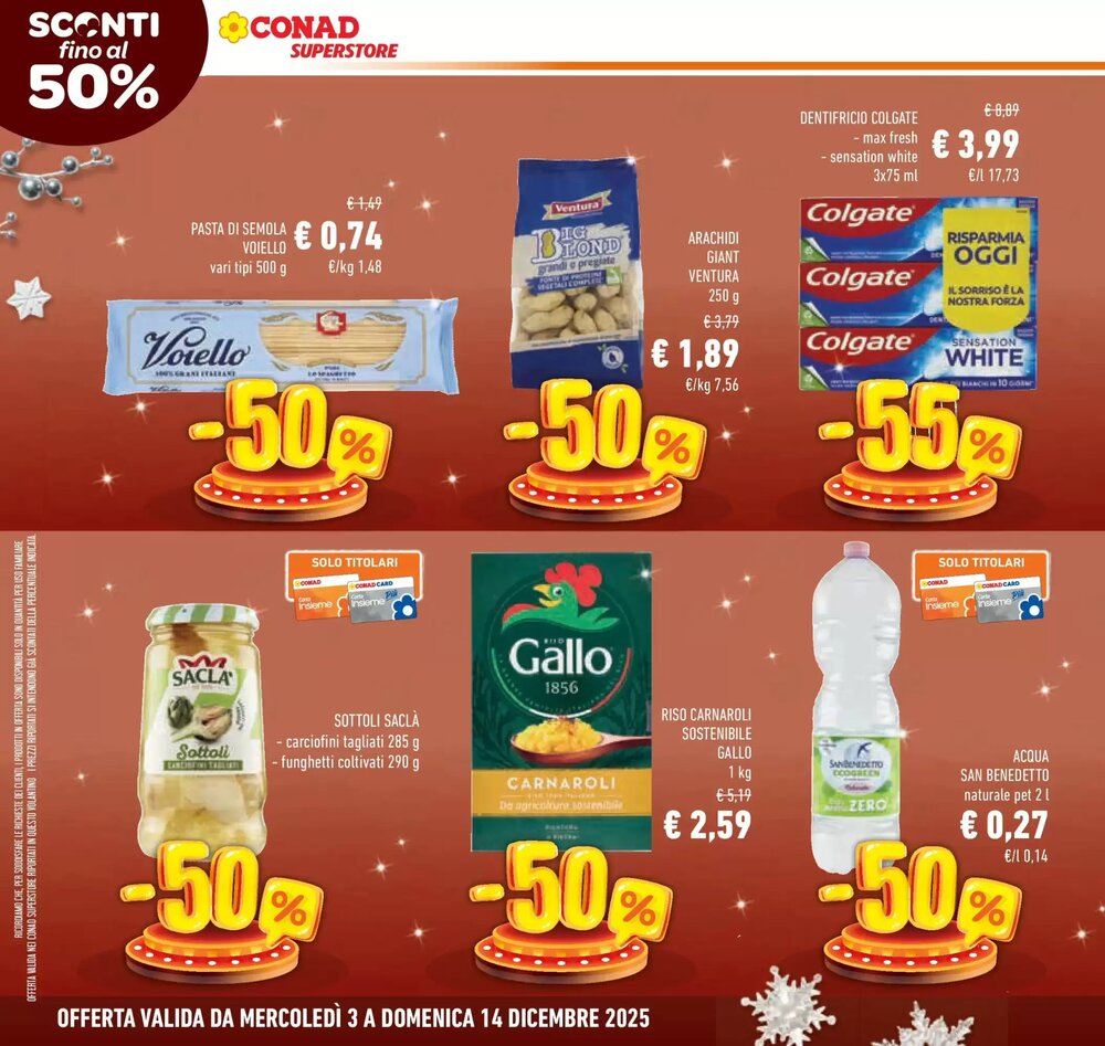 Volantino promozionale Conad Superstore  valide dal 02/12/2025 - Pagina 6.