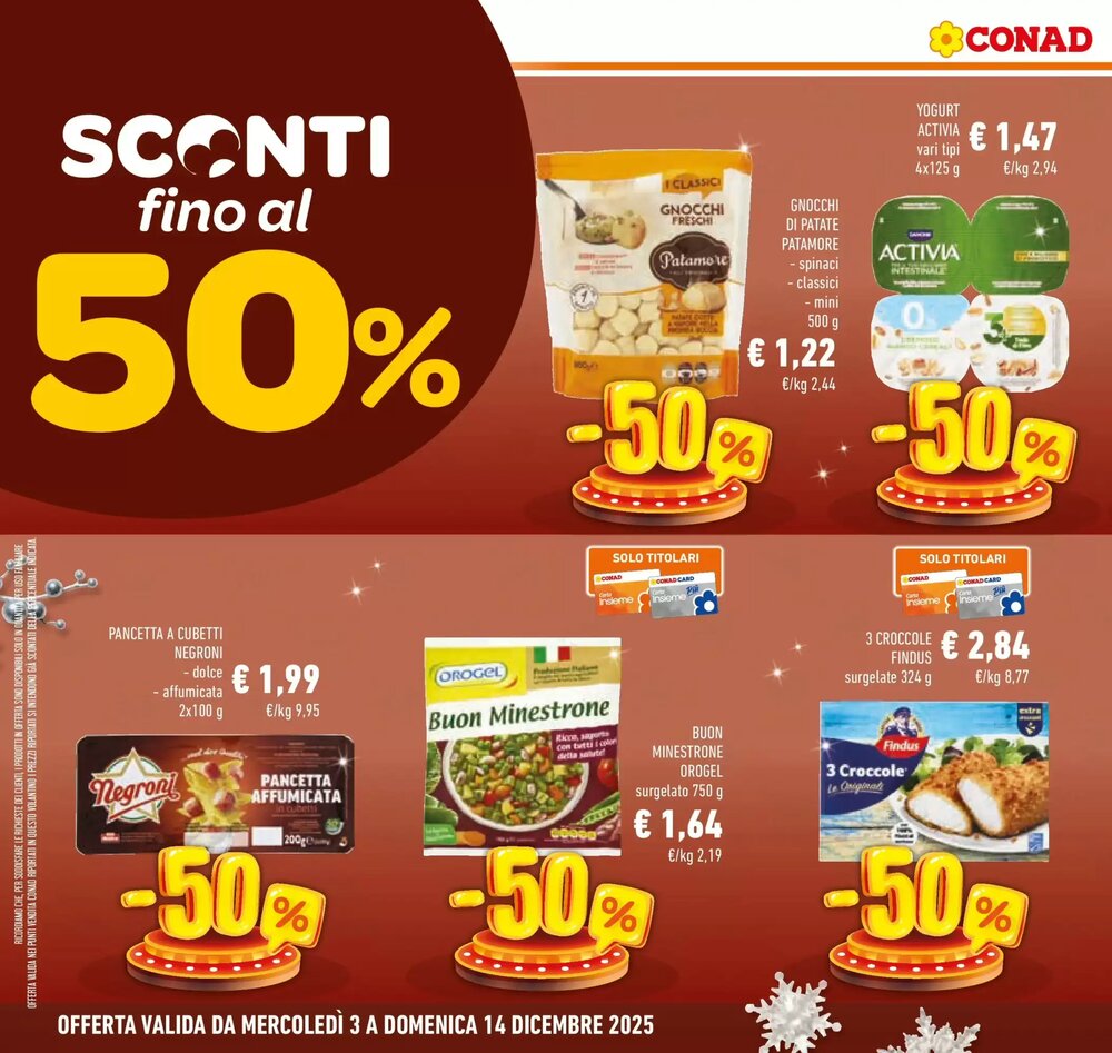 Volantino promozionale Conad  valide dal 02/12/2025 - Pagina 4.