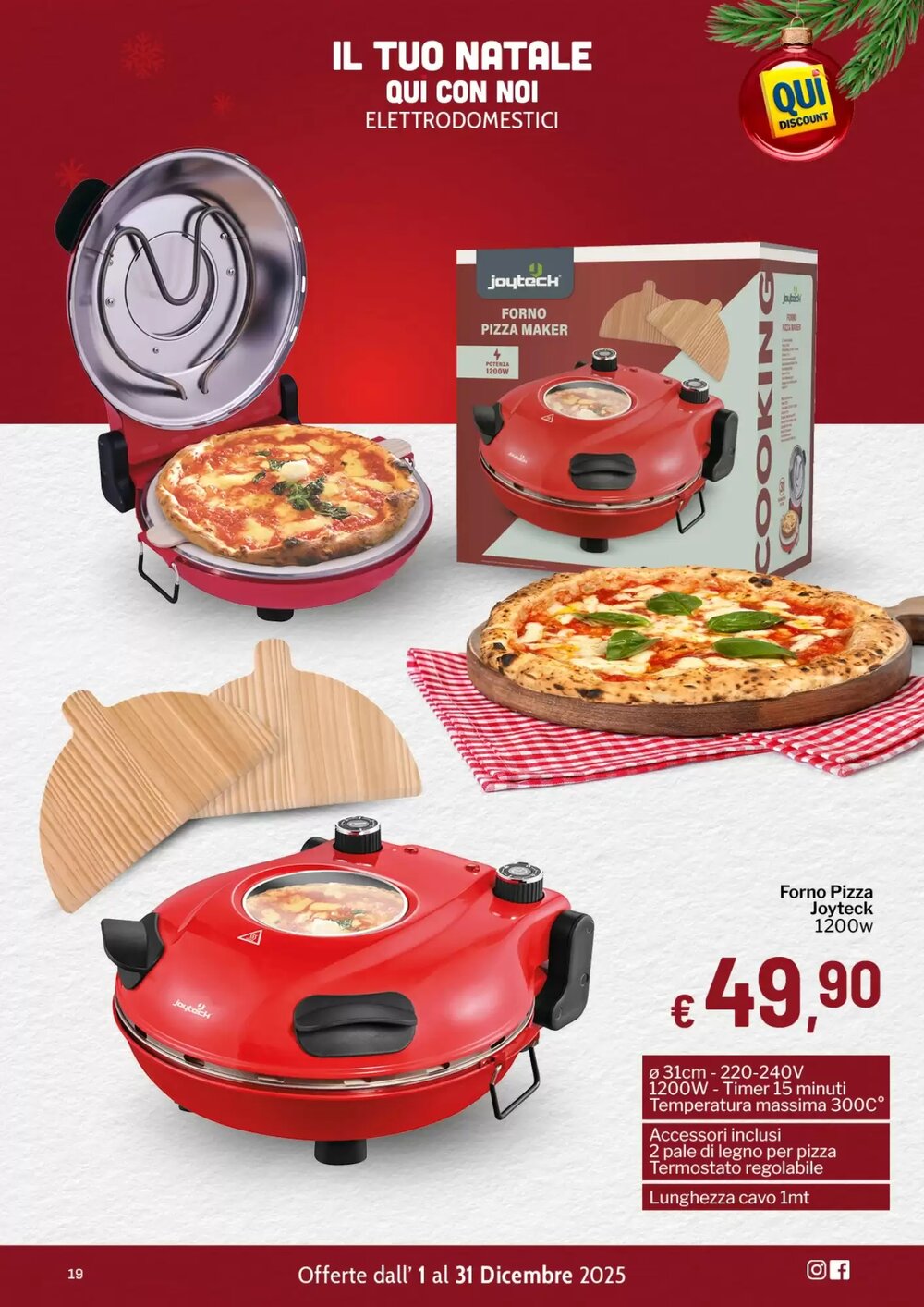 Volantino promozionale Qui Discount  valide dal 02/12/2025 - Pagina 19.