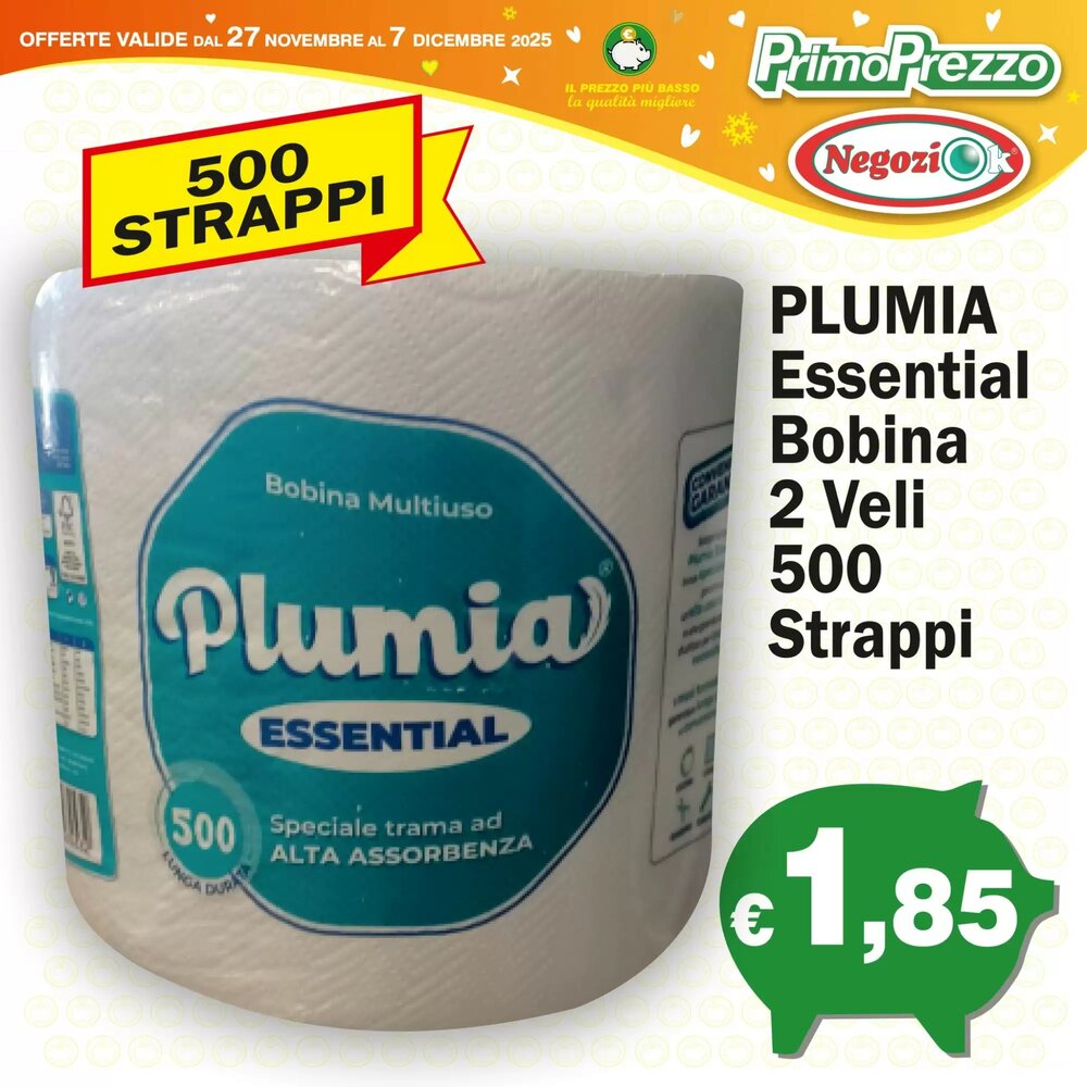 Volantino promozionale Primo Prezzo  valide dal 02/12/2025 - Pagina 1.